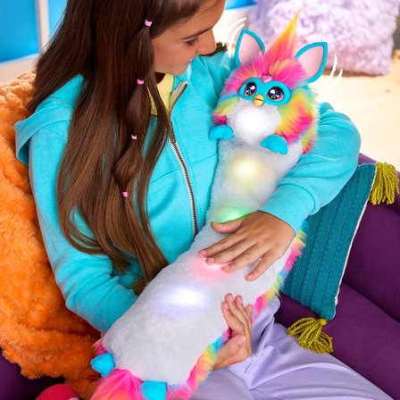 Furby DJ Furby İnterakti̇f Peluş Gökkuşağı