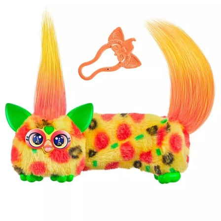 Furby DJ Furblets Pepp-Oh-Roni İnteraktif Elektronik Peluş Oyuncak Sesli Müzikli 45+ Ses