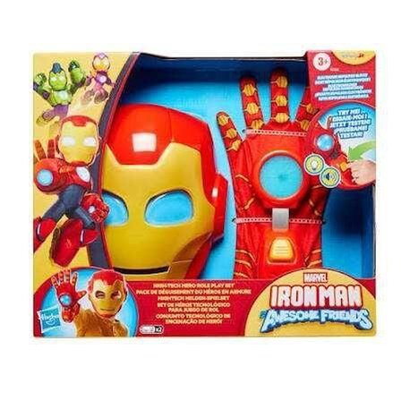 Hasbro Iron Man Maske ve Elektronik Eldiven Seti Işıklı ve Sesli