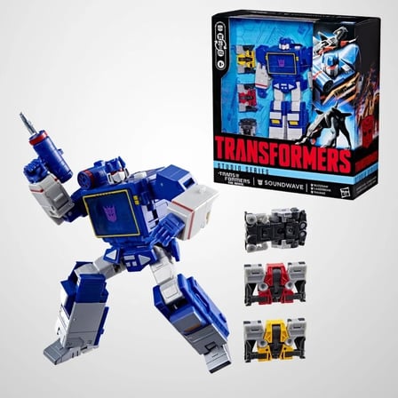 Hasbro Transformers Studio Series Leader Class Soundwave, The Transformers: The Movie Aksiyon Figürü