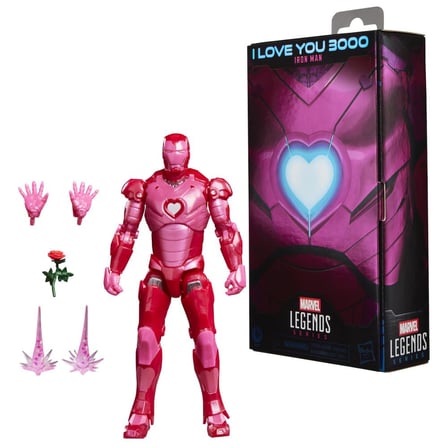 Legends Serisi I Love You 3000 Iron Man, Aksiyon Figürü (15 cm) Koleksiyon Yapmak ve Hediye Etmek için