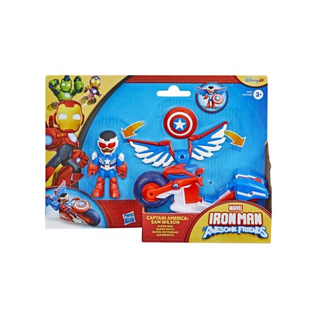 G1257 IRON-MAN AND HIS AWESOME FRIENDS FIGUR VE MOTOR