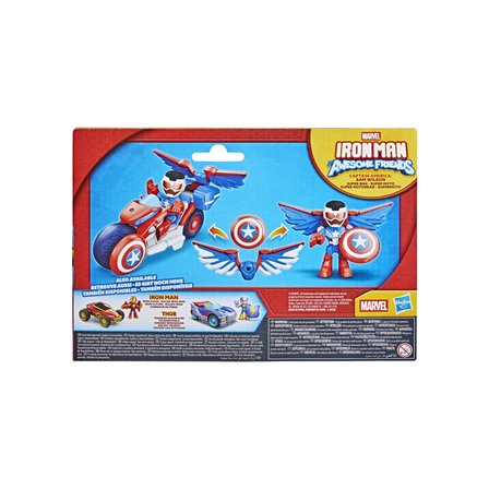 G1257 IRON-MAN AND HIS AWESOME FRIENDS FIGUR VE MOTOR