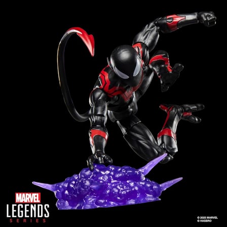Hasbro Marvel Legends Uncanny Spider-Man (Nightcrawler), Retro Cardback Comics Aksiyon Figürü