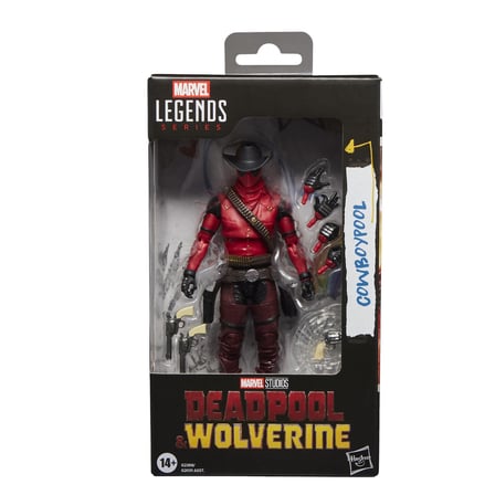 Legends Serisi Cowboypool, Marvel Studios'un Deadpool & Wolverine Film Koleksiyonluk 15,5 cm Aksiyon Figürü Hediyesi