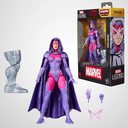 Hasbro Marvel Legends Psylocke, X-Men Comics Aksiyon Figürü (Marvel's Box BAF)