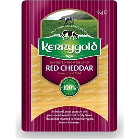Kerrygold Red Cheddar Dilimli 150 gr.