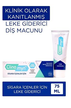 Clinomyn Nane Aromalı Beyazlatma Diş Macunu 75 ml 