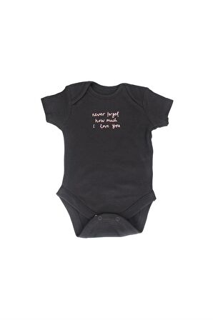 Kız Bebek %100 Pamuk Kalp Baskılı Pembe Kısa Kollu 7'li Bodysuit