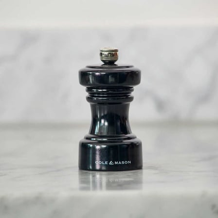 Cole & Mason Hoxton Parlak Siyah Tuz Değirmeni 104mm