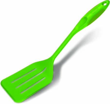 Zyliss E71642.1 Delikli Spatula Yeşil Yapışmayan Yüzey Uyumlu Mutfak Gereci