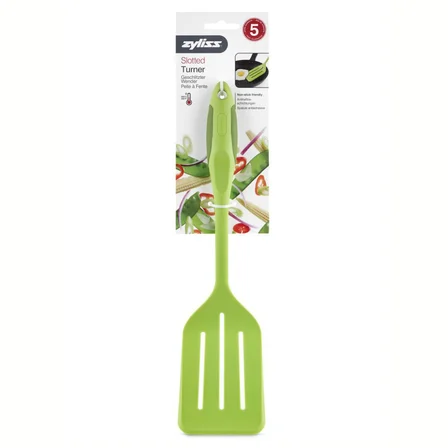 Zyliss E71642.1 Delikli Spatula Yeşil Yapışmayan Yüzey Uyumlu Mutfak Gereci