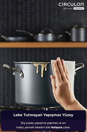 Circulon 24 Cm Kapaklı XL Derin Tencere