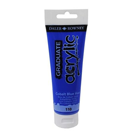 Daler Rowney Graduate Akrilik Boya 120ml Cobalt Blue Hue (110)