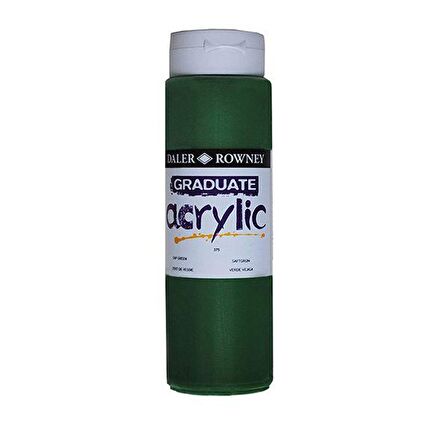 Daler Rowney Graduate Akrilik Boya 500ml 375 Sap Green