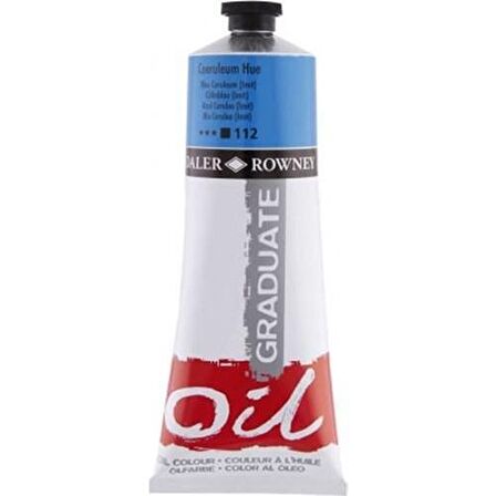 Daler Rowney Graduate Yağlı Boya 200ml 112 Coeruleum Hue