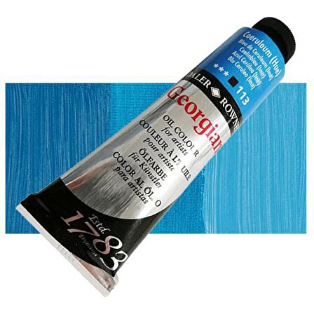 Daler Rowney Georgian Yağlı Boya 225ml 113 Coeruleum Hue