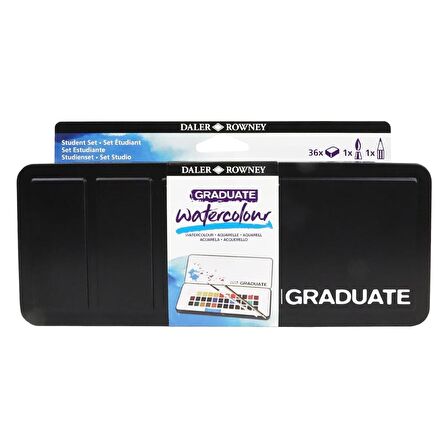 Daler Rowney Graduate Suluboya Seti 36 Renk FT135900036