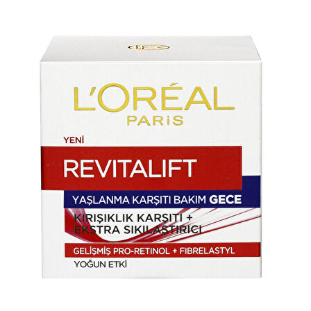 L'Oréal Paris Revitalift Yaşlanma Karşıtı Gece Bakım Kremi