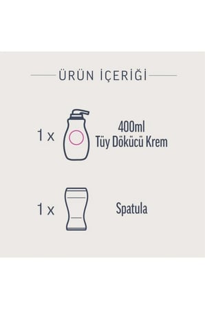 Professional 400ml Tüy Dökücü Krem