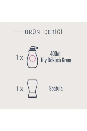 400 ml Hassas Tüy Dökücü Krem 2’li Paket