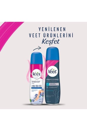 Veet Professional Hassas Ciltler Tüy Dökücü Krem 150 ml x 2 Avantaj Paketi