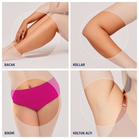  Veet Professional Tüy Dökücü Krem Sprey Bacak&Vücut Bölgesi Hassas Ciltler 150ml x3