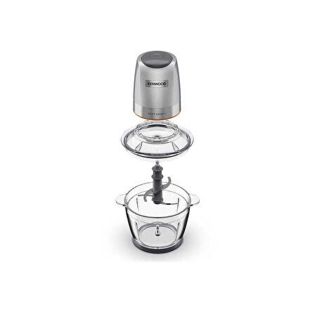 Kenwood CHP62.400SI Easy Chop+Cam Hazneli Doğrayıcı Blender Seti 