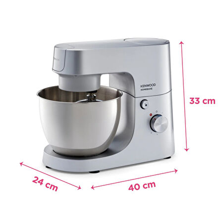 Kenwood Homebake Pro 1400W 5 Lt Mutfak Şefi Stand Mikser KHH01.220SI