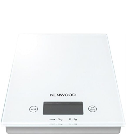 Kenwood DS401 Mutfak Tartısı - Beyaz