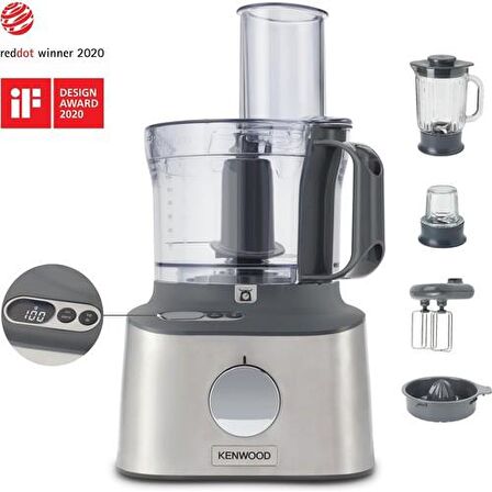 Kenwood FDM313SS Multipro Compact 800 W Mutfak Robotu