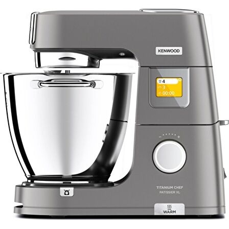 Kenwood KWL90.004SI Titanium Chef Pattisier Xl Isıtma Özellikli 1500 Watt 7 Lt Mutfak Şefi