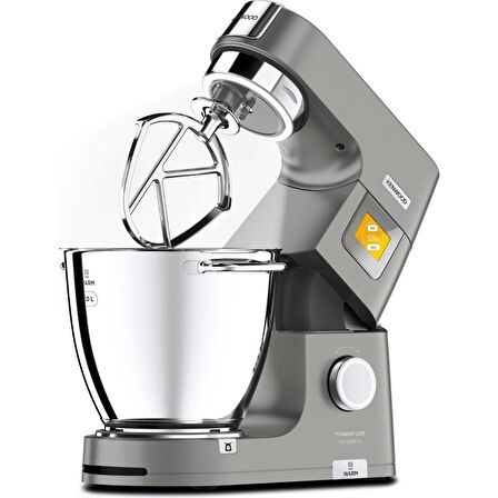 Kenwood KWL90.004SI Titanium Chef Pattisier Xl Isıtma Özellikli 1500 Watt 7 Lt Mutfak Şefi