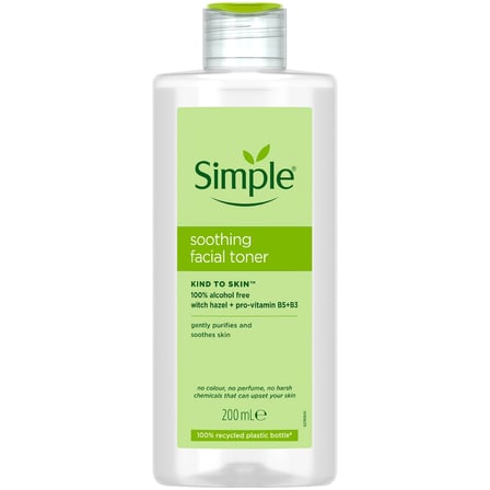 Simple Kind To Skin Yatıştırıcı Yüz Tonik 200 ml