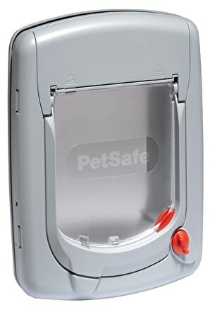 PETSAFE 340 EF STAYWELL DELUXE MANUEL 4 YÖNLÜ KİLİTLİ KAPI GRİ