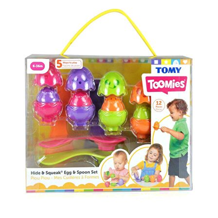 Tomy Toomies Saklambaçlı Yumurtalar Kaşıklı