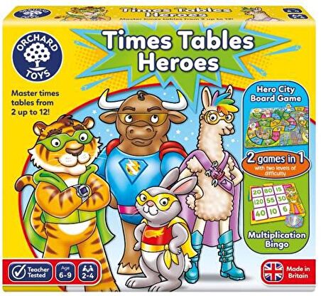 Orchard Tımes Tables Heroes 6 - 9 Yaş 101