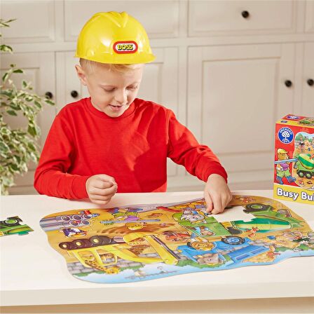 Orchard Busy Builders 3 - 6 Yaş Büyük Boy Puzzle 30 Parça