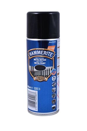 Hammerite Pürüzsüz Sprey Boya 400 Ml.-Siyah