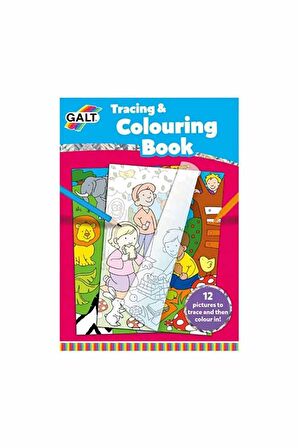 Galt Tracing & Colouring Book 5 Yaş+