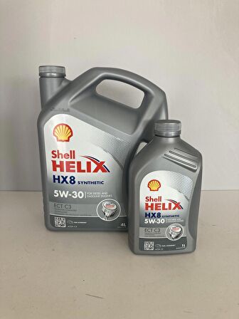 Shel Helıx HX8 ECT 5W-30 Motor Yağı Partiküllü 5 Lt (4+1)