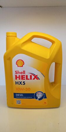 Shell Helix HX5 10W-30 Sentetik 7 lt Dizel Motor Yağı Üretim:2021 