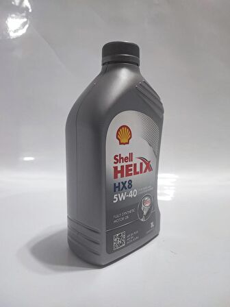 SHELL HELİX HX8 BENZİN-DİZEL-LPG 5W-40 1LT Ü.T:2022