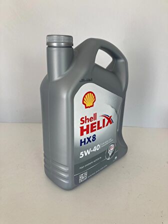 SHELL HELIX HX8 FULLY SYNTHETIC 5W-40 4L MOTOR YAĞI 