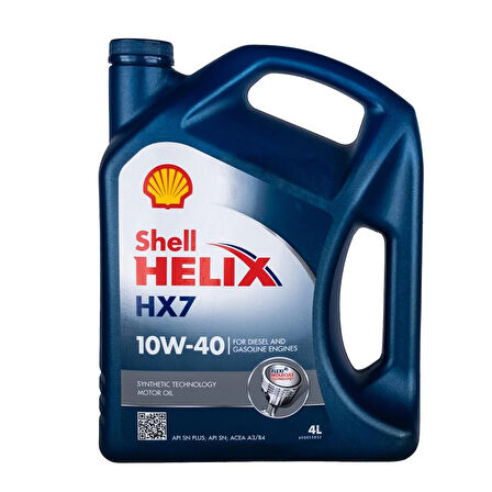 Shell 10W/40 Hx 7 4Lt  (Dizel & Benzinli)