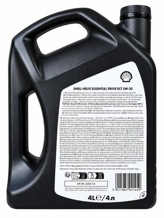 SHELL HELİX ESSENTIAL DRIVE ECT DPF 5W-30 4 Litre