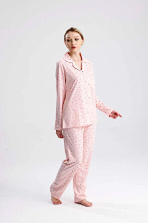 PAMUKLU PİJAMA TAKIMI 5011