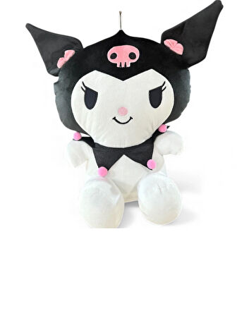 50 Cm Siyah-Beyaz Sevimli Pelüş(Kızınızın Sevimli Ve Yumuşacık Pelüş Oyuncağı)