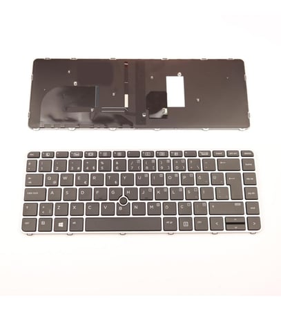 Hp 836308-001 836308-141 Klavye Siyah Türkçe Işıklı
