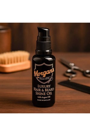 Morgan's Luxury Hair & Beard Argan Oil - Lüks Argan Saç Ve Sakal Bakım Yağı 50ml